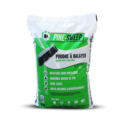 Poudre à balayer Pine-Sweep - 20 kg PINE-SWEEP - Quincaillerie G.H. Berger