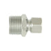 Adaptateur chromé en laiton 3/8" comp à 3/8" MPT PlomSource - Quincaillerie G.H. Berger