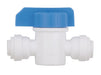 Valve à bille en polypropylène à connexion rapide 3/8" PlomSource - Quincaillerie G.H. Berger