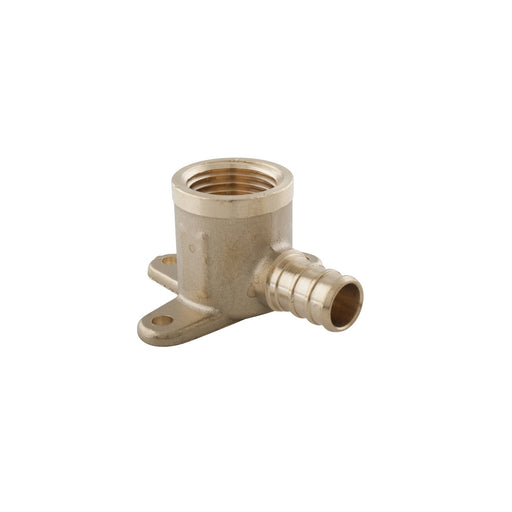 Coude de fixation en laiton pour tuyau Pex 1/2" Pex X 1/2" (F) NPT PlomSource - Quincaillerie G.H. Berger