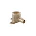Coude de fixation en laiton pour tuyau Pex 1/2" Pex X 1/2" (F) NPT PlomSource - Quincaillerie G.H. Berger