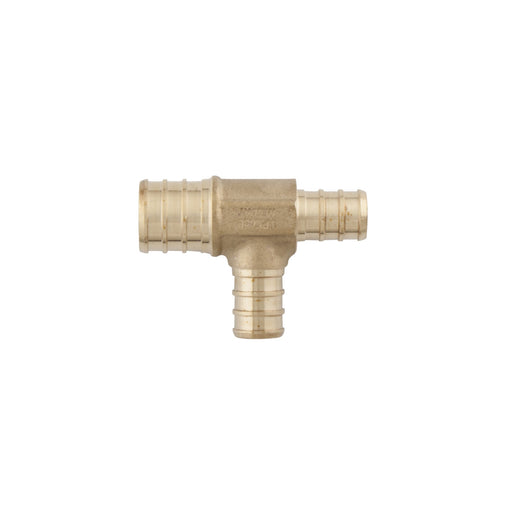 Raccord en T en laiton 1/2" Pex X 1/2" Pex X 3/4" Pex PlomSource - Quincaillerie G.H. Berger