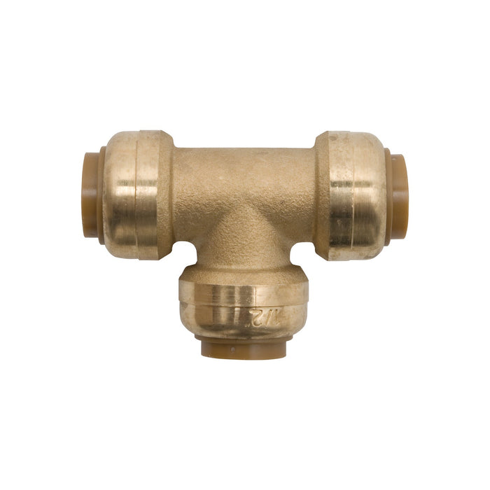 Raccord en T en laiton 3/4" Sharkbite PlomSource - Quincaillerie G.H. Berger
