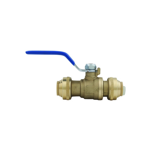Valve à bille Sharkbite 1/2" avec drain PlomSource - Quincaillerie G.H. Berger