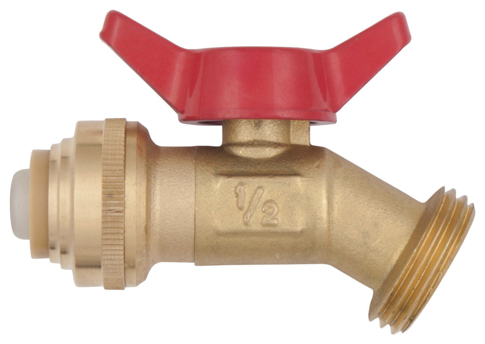 Valve à sédiment à connexion rapide 1/2" X 3/4" (M) GHT PlomSource - Quincaillerie G.H. Berger
