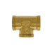 Raccord en T en laiton 3/8" (F) NPT PlomSource - Quincaillerie G.H. Berger