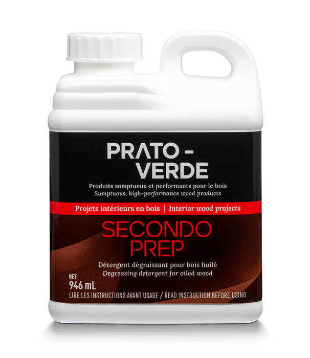 Savon Secondo Prep pour bois huilé - 946 mL Prato-Verde