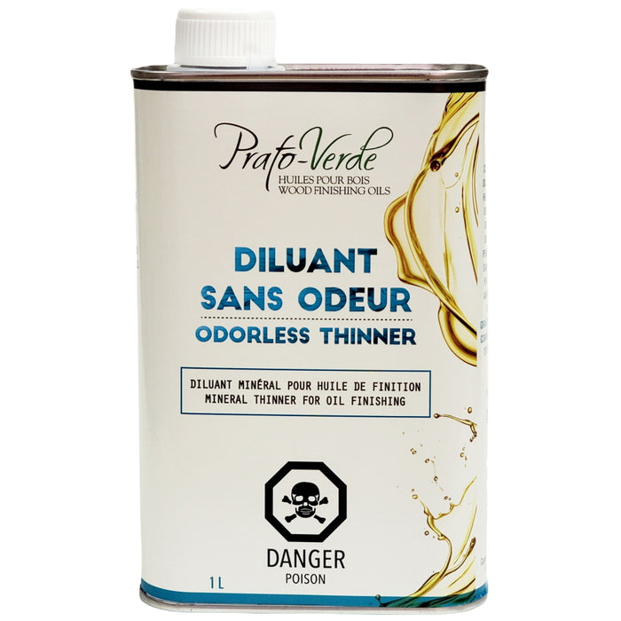 Diluant sans odeur 946 mL Prato-Verde - Quincaillerie G.H. Berger