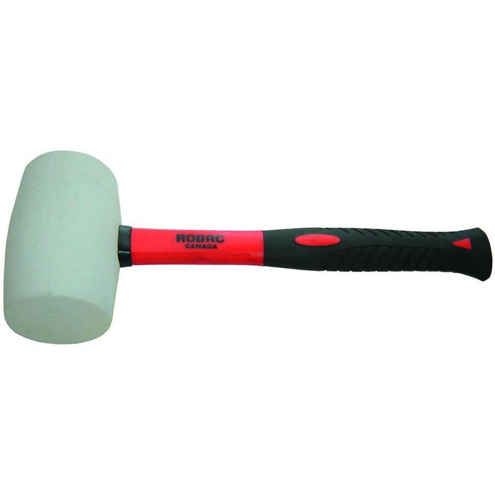 Maillet en caoutchouc 32oz avec manche en fibre de verre Rodac - Quincaillerie G.H. Berger