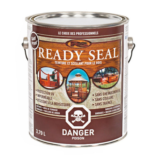 Teinture et scellant - Séquoia - 3.78 L READY SEAL - Quincaillerie G.H. Berger