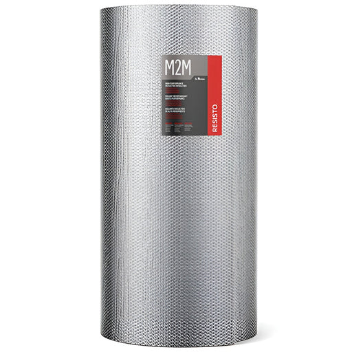 Isolant réfléchissant en aluminium M2M Resisto 24" X 25' - Quincaillerie G.H. Berger