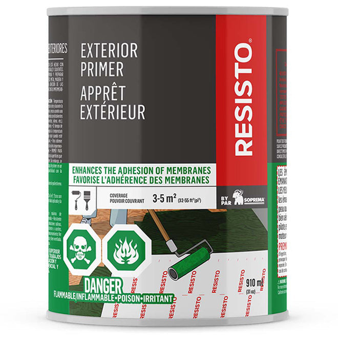 Apprêt d'extérieur pour toiture Resisto - 1 L