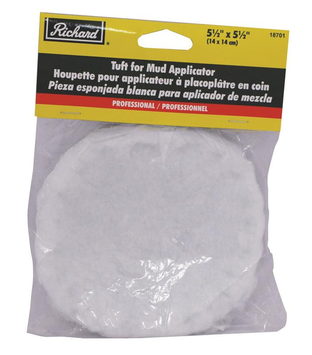 Houppette pour applicateur de placoplâtre Richard