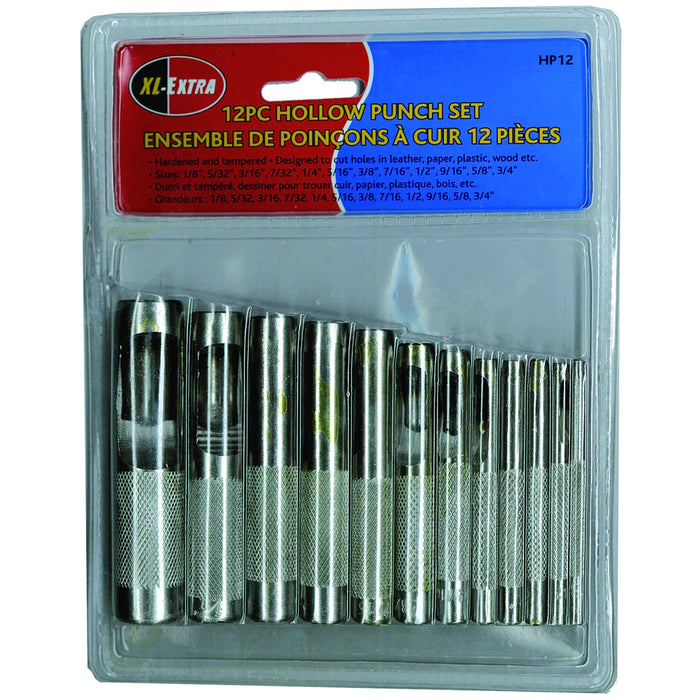 Ensemble de 12 poinçons à cuir Rodac - Quincaillerie G.H. Berger