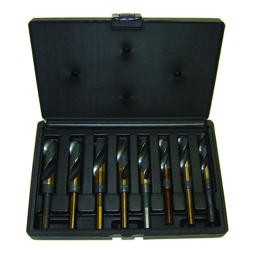 Ensemble de 8 forets or et noir à tige 1/2" Rodac - Quincaillerie G.H. Berger