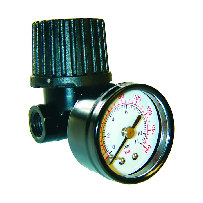Régulateur d'air mini avec manomètre 1/4 NPT Rodac - Quincaillerie G.H. Berger