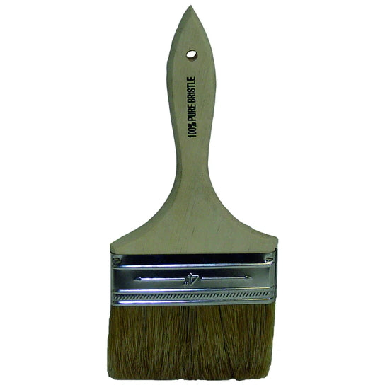 Pinceau droit jetable  manche en bois   2-1/2" Rodac - Quincaillerie G.H. Berger