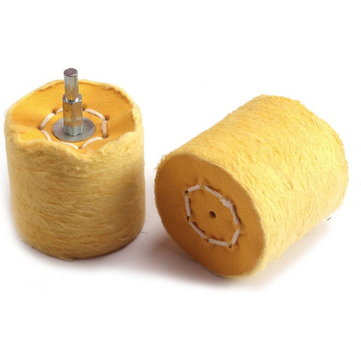 Tampon de polissage jaune ROK - Quincaillerie G.H. Berger
