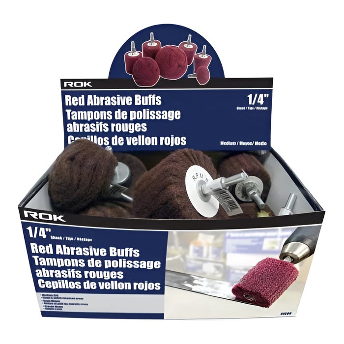 Tampon de polissage rouge ROK - Quincaillerie G.H. Berger