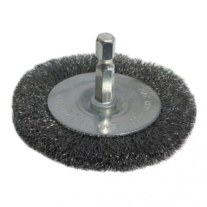 Brosse abrasive métallique 2" - Finition rugueuse ROK - Quincaillerie G.H. Berger