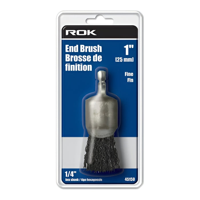 Brosse abrasive de finition 1" ROK - Quincaillerie G.H. Berger