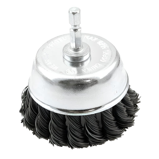 Brosse abrasive de coupe torsadée de finition 2" ROK - Quincaillerie G.H. Berger