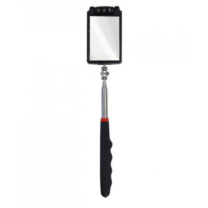 Miroir d'inspection télescopique avec 3 lumières DEL ROK - Quincaillerie G.H. Berger