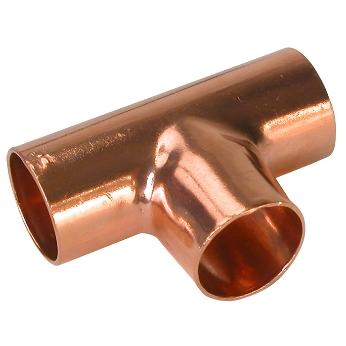 Raccord en T en cuivre sans filets 1/2" BOW - Quincaillerie G.H. Berger