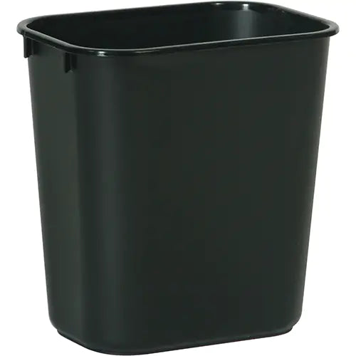 Poubelle rectangulaire en plastique noire Rubbermaid 16 L - Quincaillerie G.H. Berger