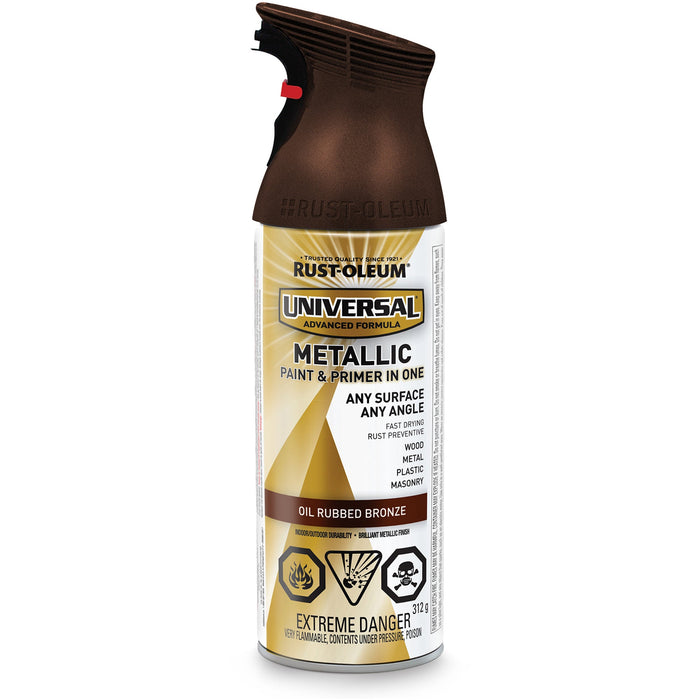 Peinture métallique en aérosol - Bronze huilé - 312 g Rust-Oleum