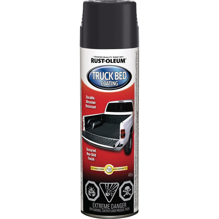 Revêtement texturé pour boîte de camion en aérosol - Noir - 425 g Rust-Oleum