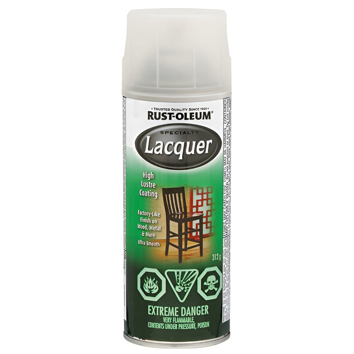 Laque en aérosol claire 312 g N1906830 - Rust-Oleum - Quincaillerie G.H. Berger