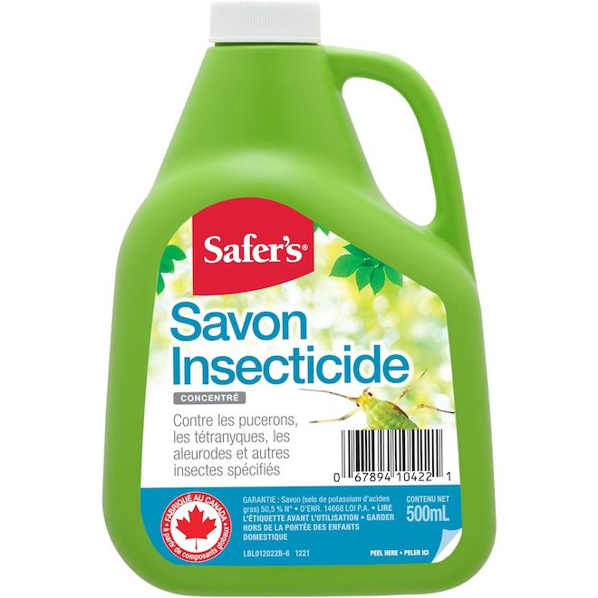 Savon insecticide pour plantes Safer's - 500 mL