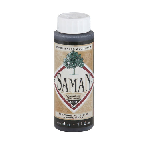 Teinture pour bois à base d'eau - Gris urbain - 118 mL SamaN - Quincaillerie G.H. Berger