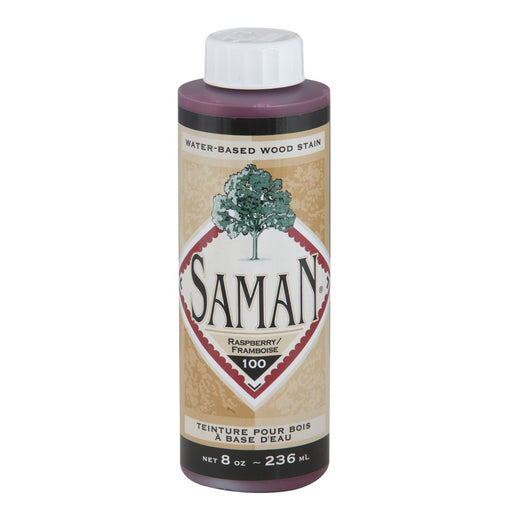 Teinture pour bois à base d'eau - Framboise - 236 mL SamaN - Quincaillerie G.H. Berger