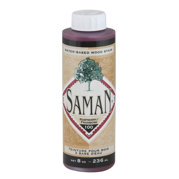 Teinture pour bois à base d'eau - Framboise - 236 mL SamaN - Quincaillerie G.H. Berger