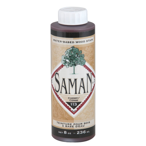 Teinture pour bois à base d'eau - Cerise - 236 mL SamaN - Quincaillerie G.H. Berger