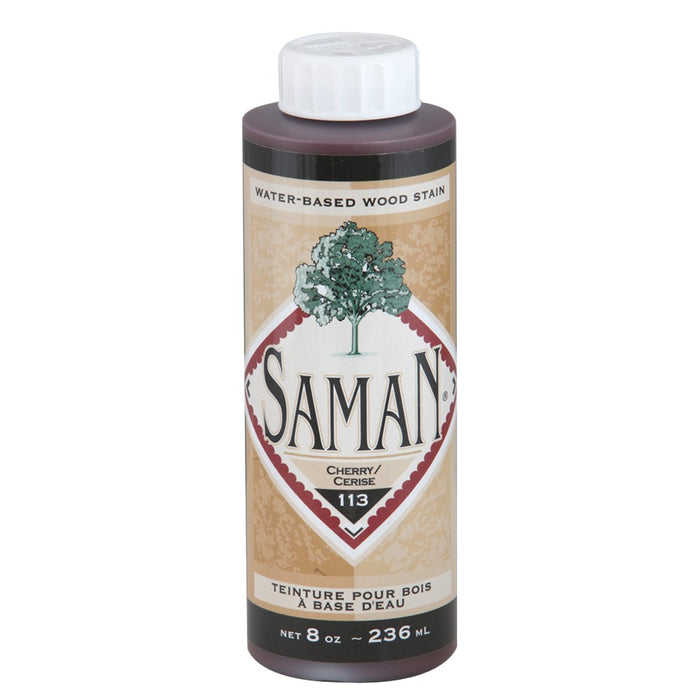 Teinture pour bois à base d'eau - Cerise - 236 mL SamaN - Quincaillerie G.H. Berger