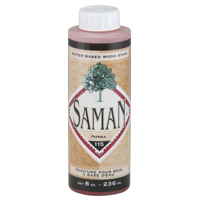 Teinture pour bois à base d'eau - Paprika - 236 mL SamaN - Quincaillerie G.H. Berger