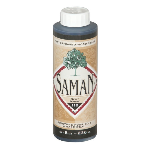 Teinture pour bois à base d'eau - Marine - 236 mL SamaN - Quincaillerie G.H. Berger