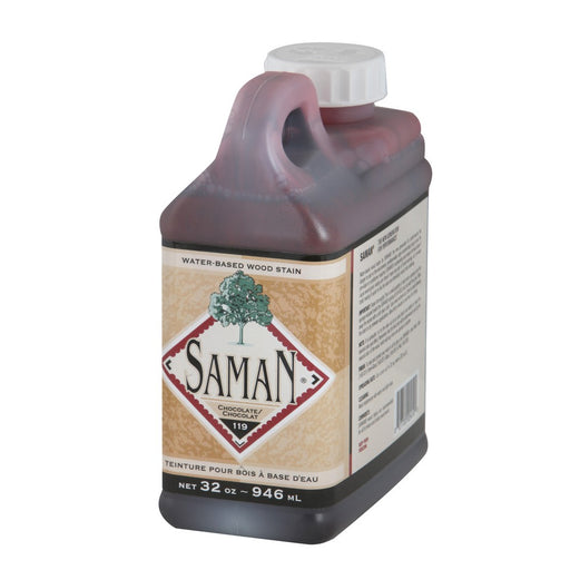 Teinture pour bois à base d'eau - Chocolat - 946 mL SamaN - Quincaillerie G.H. Berger