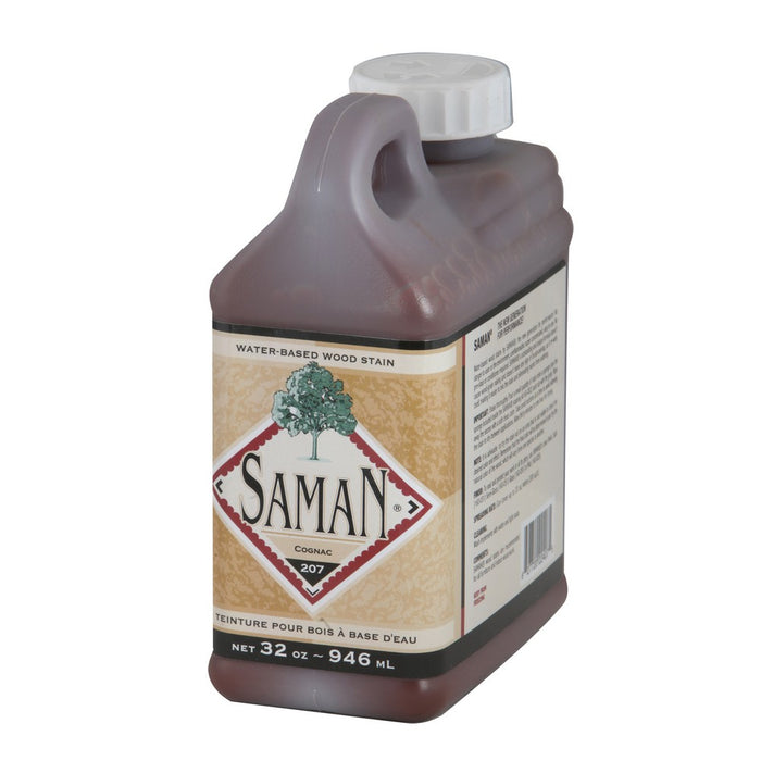 Teinture pour bois à base d'eau - Cognac - 946 mL SamaN - Quincaillerie G.H. Berger