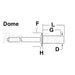 Rivet étanche en aluminium 3/16" X 1/2" - Paquet de 100 Tec-N-Tec inc. - Quincaillerie G.H. Berger