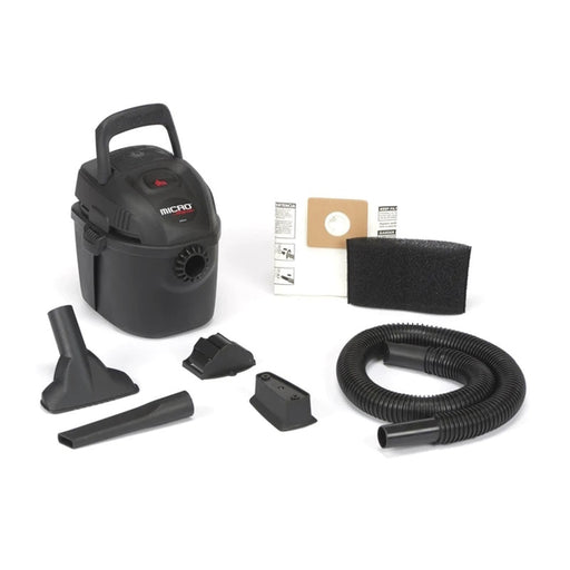 Micro aspirateur sec/humide 1 HP - Shop-Vac - 1 gallon - Quincaillerie G.H. Berger