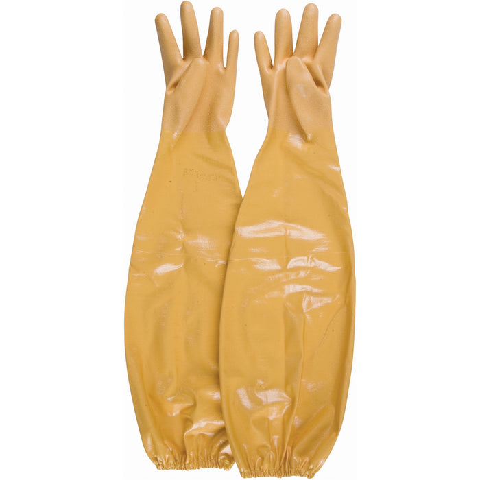 Gants aux épaules 26" en nitrile 30 mils Showa - Quincaillerie G.H. Berger