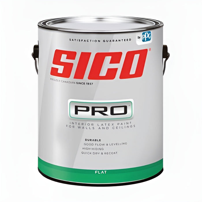 Peinture intérieure au latex - Pro - Blanc perle - 3.78 L SICO - Quincaillerie G.H. Berger