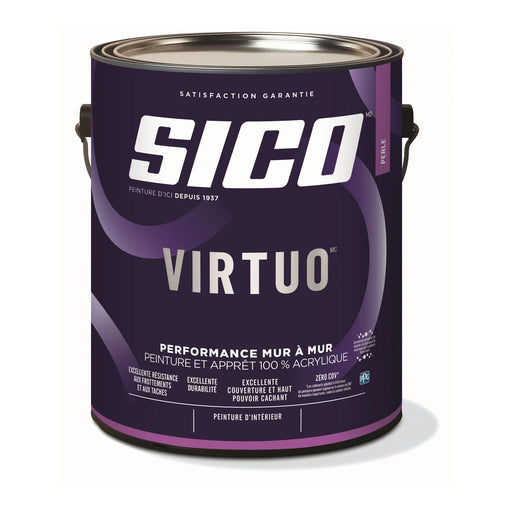 Peinture intérieure acrylique - Virtuo - Base 2 perle - 3.78 L SICO - Quincaillerie G.H. Berger