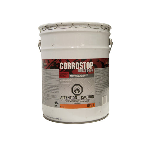 Peinture antirouille - Corrostop - Aluminium - Fini lustré - 18.9 L SICO - Quincaillerie G.H. Berger