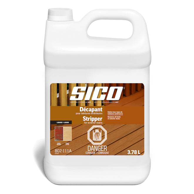 Décapant pour peinture extérieure Sico - 3.78 L SICO
