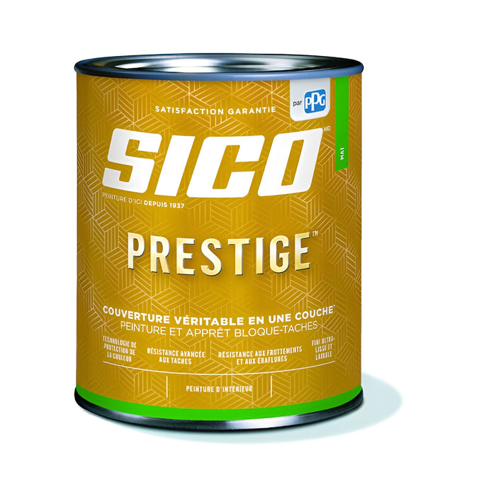 Peinture intérieure Prestige - Blanc mat - Base 3- 946 mL SICO - Quincaillerie G.H. Berger